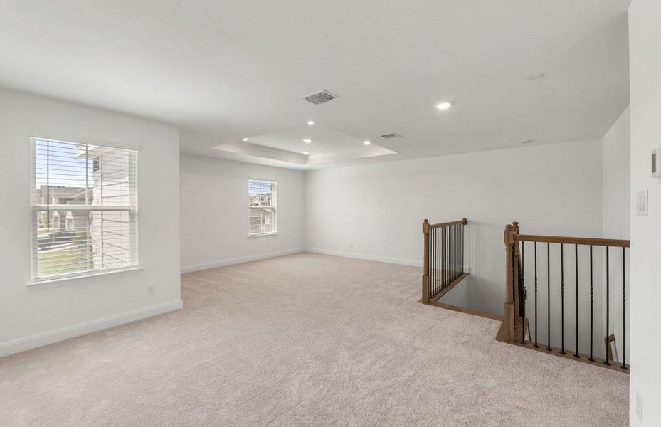 Spacious, unfurnished interior of a new home in Patterson Ranch, Georgetown (Image 23).