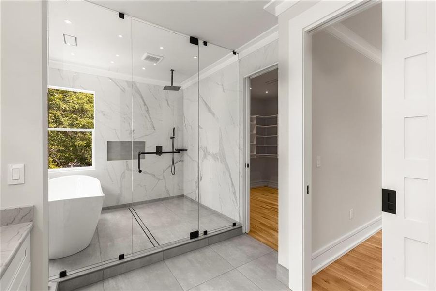 Furnished interior view inside a new home in , Decatur (Image 47).