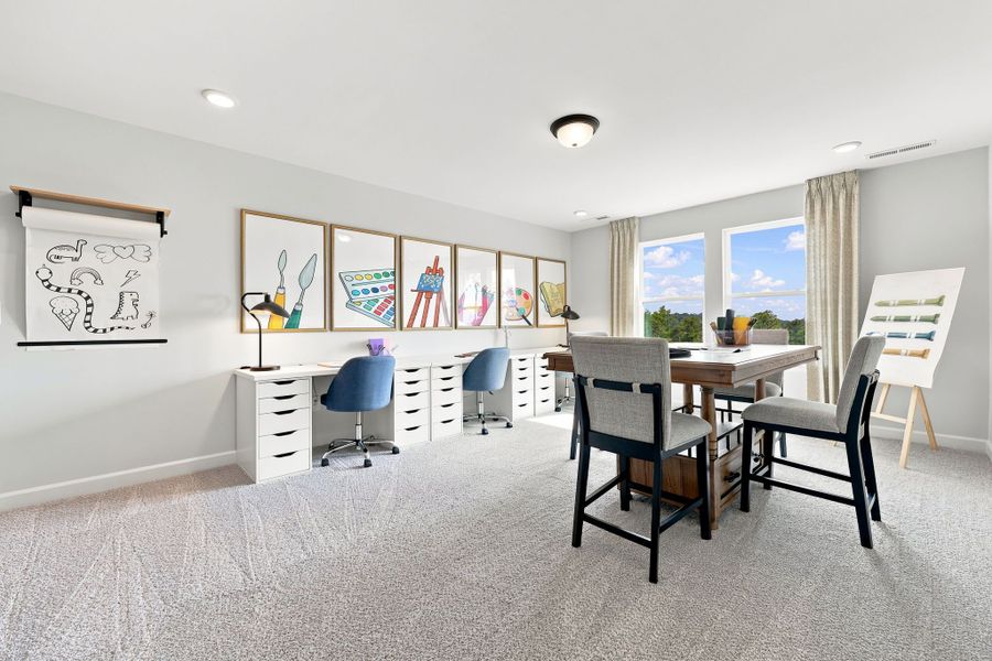 Representative furnished interior of a home built from the The Beech by Davidson Homes LLC in Montrose, Aberdeen (Image 50).