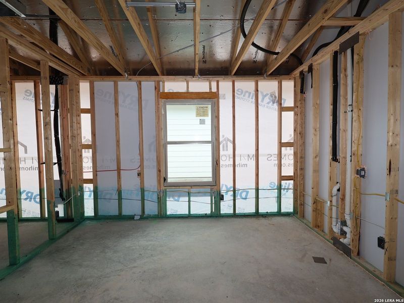 In-progress construction of a new home in Meadows at Clear Springs, New Braunfels, TX (Image 22).