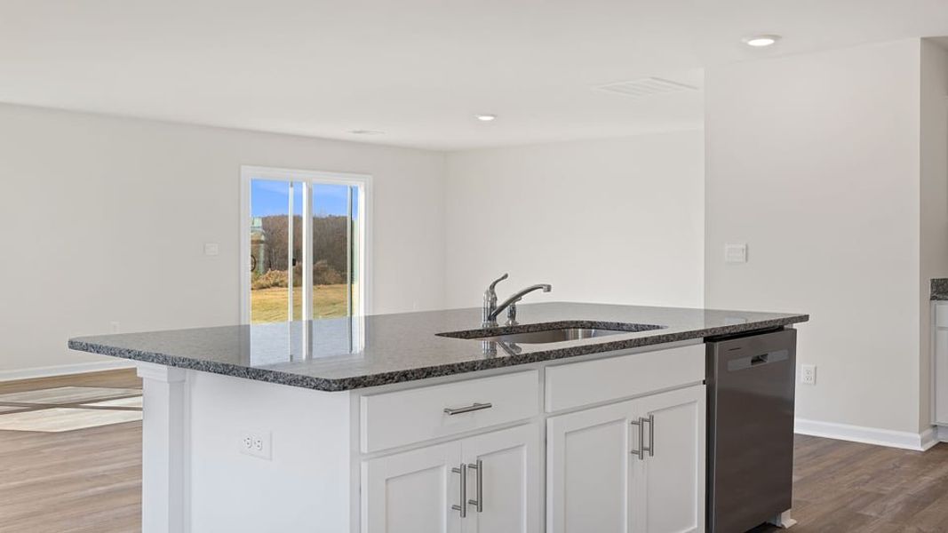 Furnished interior view inside a new home in Cloverdale Hills, Piedmont (Image 6).