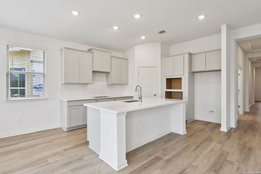 Furnished interior view inside a new home in Fox Falls, Boerne (Image 15).
