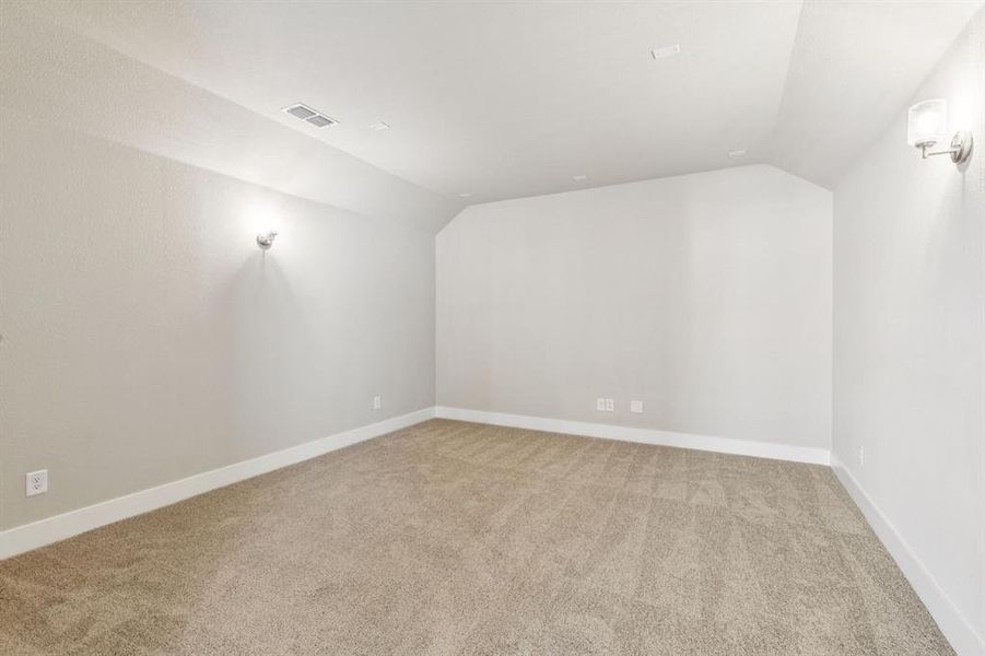 Spacious, unfurnished interior of a new home in Painted Tree Woodland West, McKinney (Image 24). Spacious, unfurnished interior of a new home in Painted Tree Woodland West, McKinney (Image 24).
