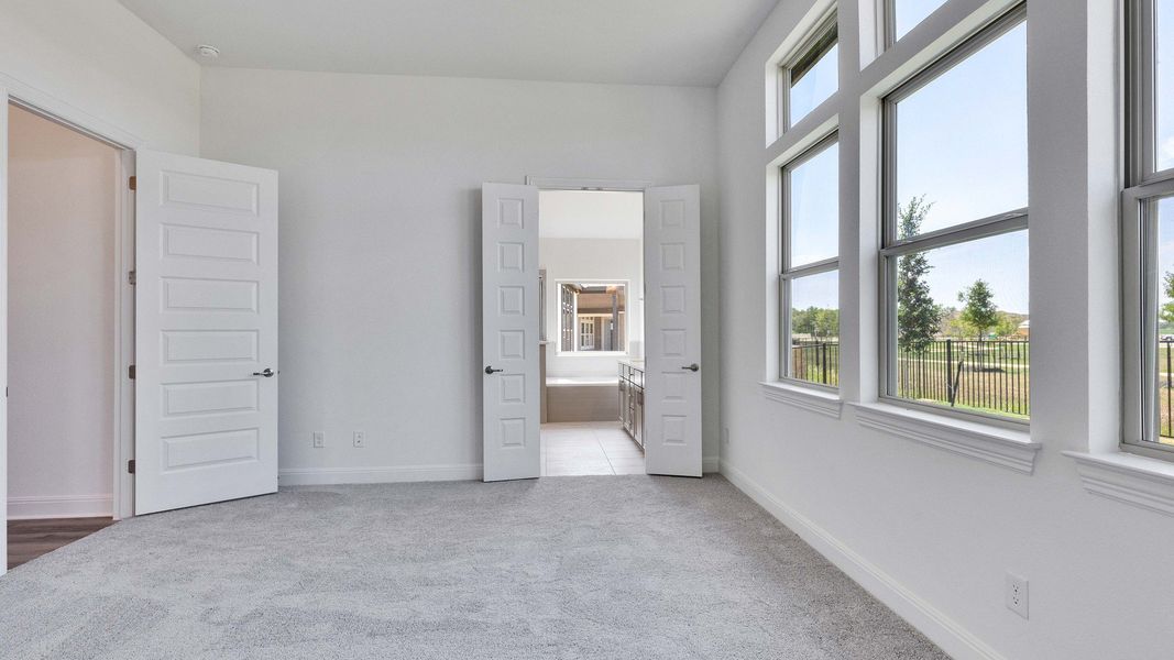 Furnished interior view inside a new home in Preserve at Lakeside Meadows, Pflugerville (Image 16).