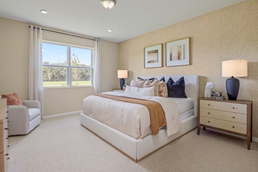 Representative furnished interior of a home built from the 2178 Modeled by KB Home in Woodland Oaks II, Brooksville (Image 8).
