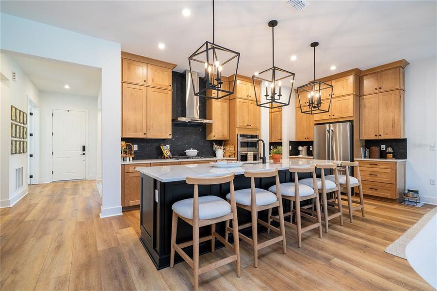 Furnished interior view inside a new home in Celebration - Island Village, Celebration (Image 51).