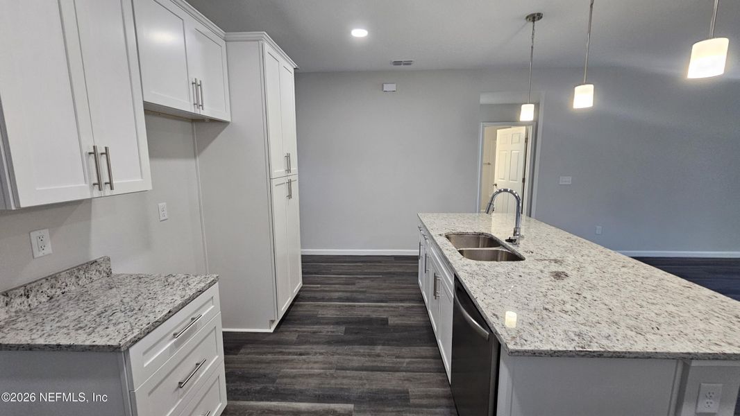 Furnished interior view inside a new home in , Jacksonville (Image 24).
