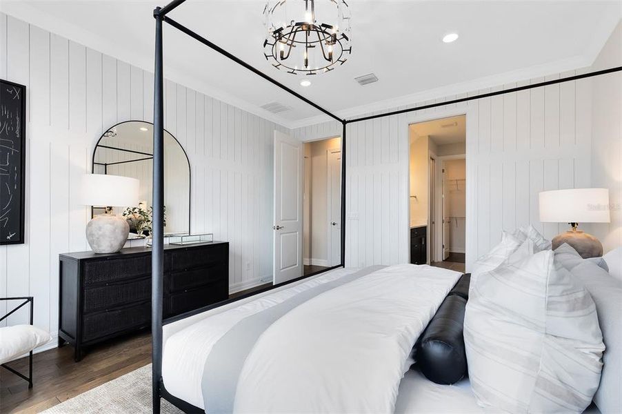 Furnished interior view inside a new home in The Landings at Live Oak Lake, St. Cloud (Image 25).