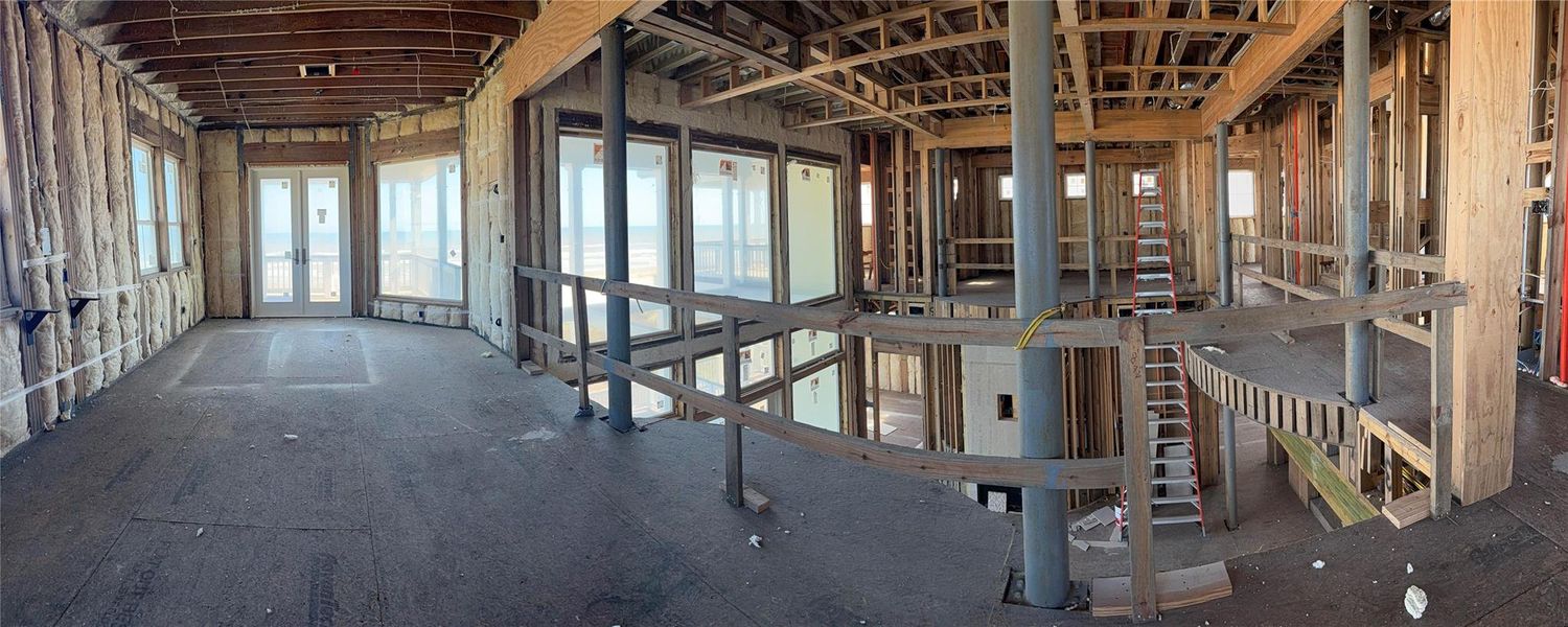 In-progress construction of a new home in , Galveston, TX (Image 26). In-progress construction of a new home in , Galveston, TX (Image 26).