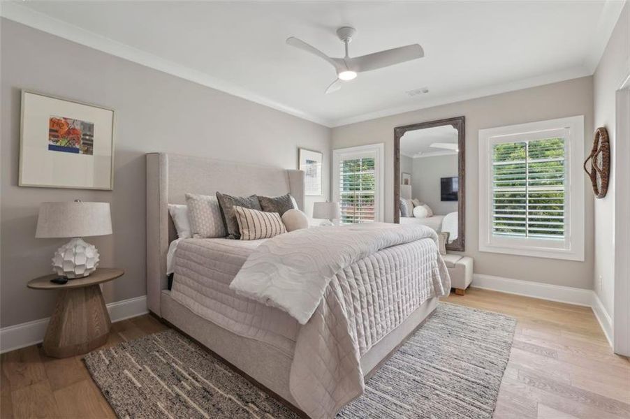 Furnished interior view inside a new home in , Brookhaven (Image 31).
