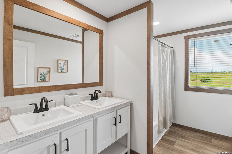 Furnished interior view inside a new home in , Jourdanton (Image 16).