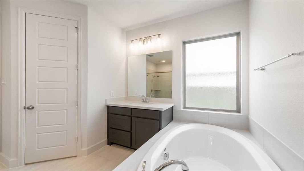 Furnished interior view inside a new home in Devonshire - Reserve 50', Forney (Image 7). Furnished interior view inside a new home in Devonshire - Reserve 50', Forney (Image 7).