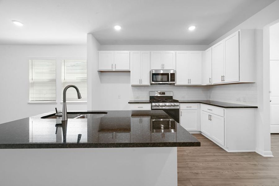 Furnished interior view inside a new home in Emory Crossing 40s, Hutto (Image 6). Furnished interior view inside a new home in Emory Crossing 40s, Hutto (Image 6).