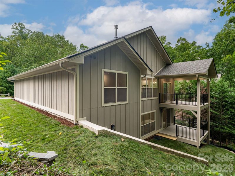 Exterior details and patio area of a home in , Hendersonville (Image 26). Exterior details and patio area of a home in , Hendersonville (Image 26).