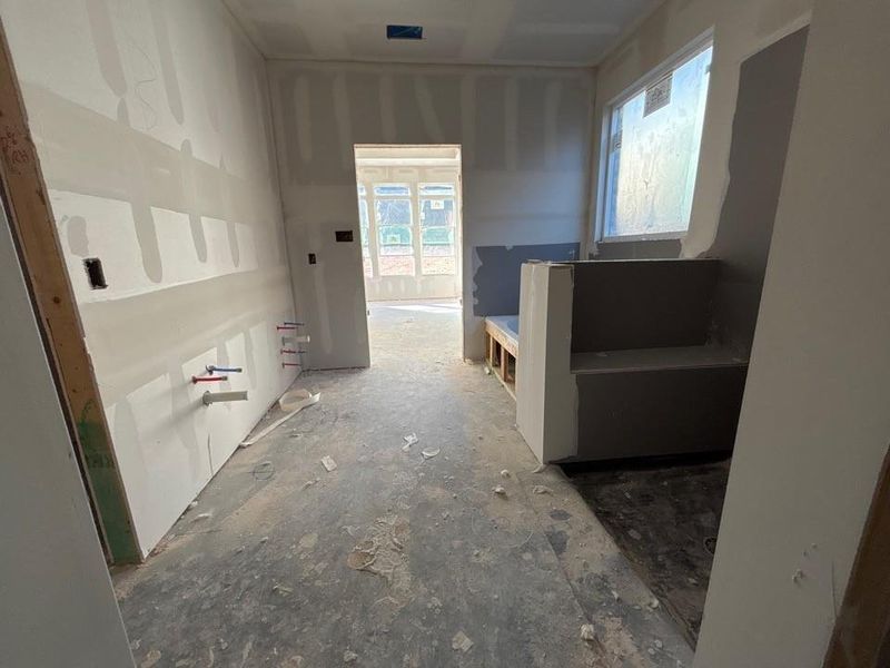 In-progress construction of a new home in Waterford Park, Weatherford, TX (Image 10).