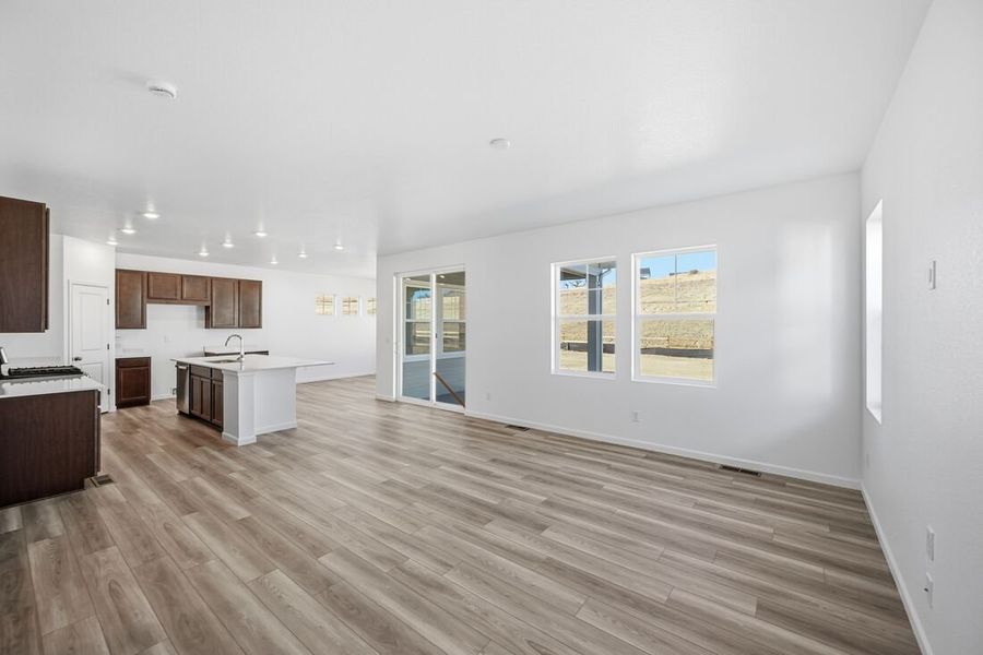 Spacious, unfurnished interior of a new home in The Town Collection at Independence, Elizabeth (Image 12).