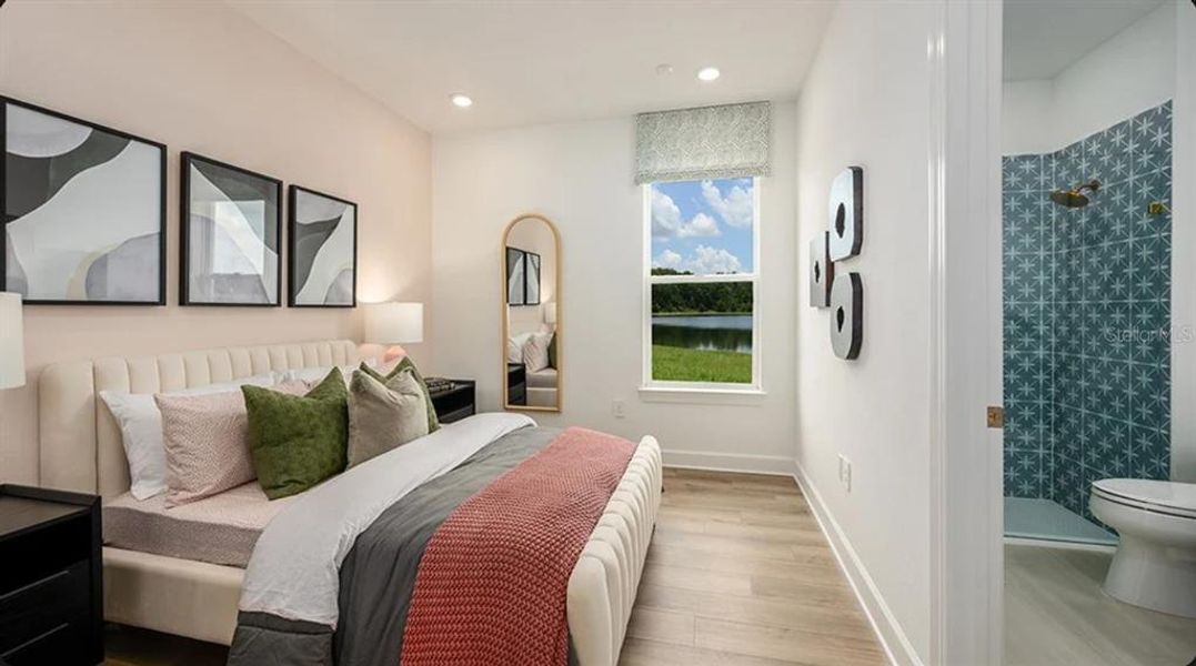 Furnished interior view inside a new home in Westview Community Group Page, Kissimmee (Image 7).