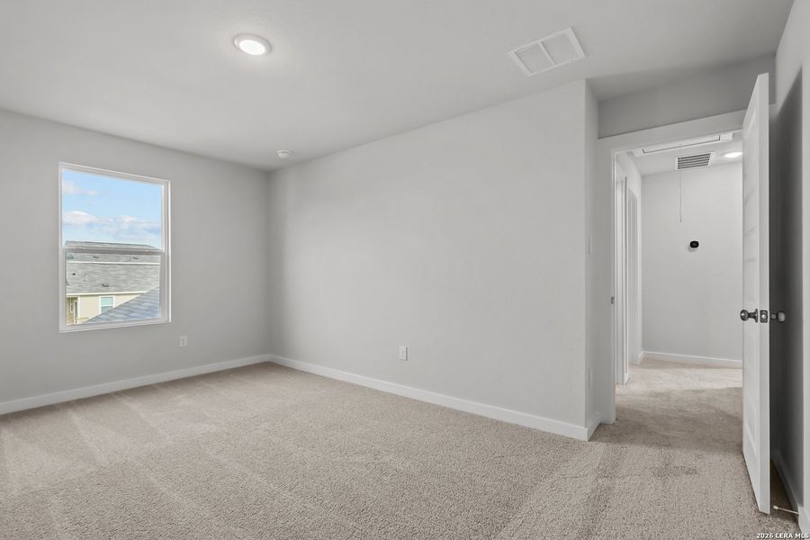 Spacious, unfurnished interior of a new home in Applewhite Meadows, San Antonio (Image 24). Spacious, unfurnished interior of a new home in Applewhite Meadows, San Antonio (Image 24).