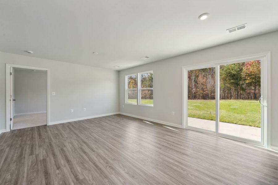 Family Room with Patio