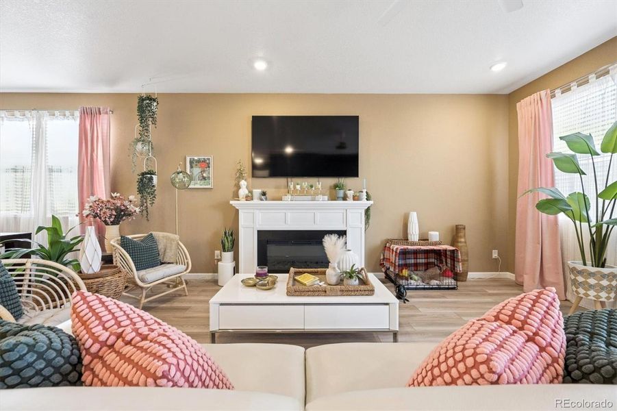 Furnished interior view inside a new home in , Aurora (Image 14).