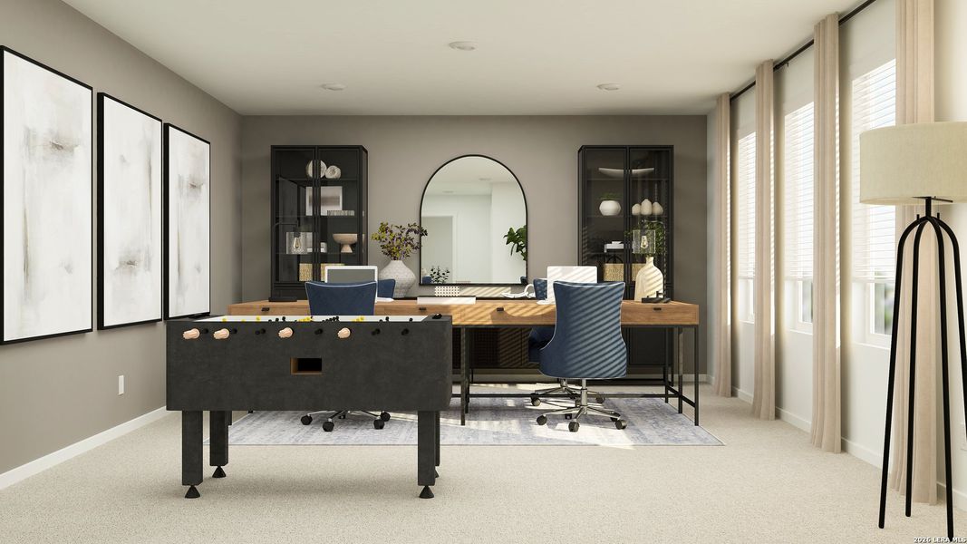 Furnished interior view inside a new home in Grace Valley, Marion (Image 5).