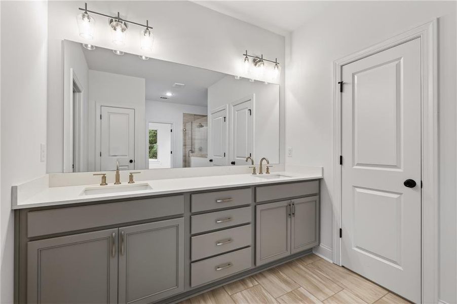 Furnished interior view inside a new home in , Winder (Image 10). Furnished interior view inside a new home in , Winder (Image 10).