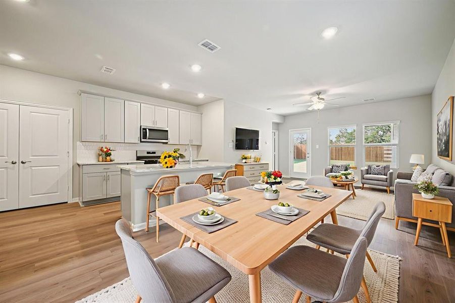 Photo is not of the actual home, but is an inspirational photo of builder’s model home and may depict options, furnishings, and/or decorator features that are not included.