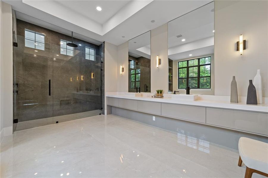 Furnished interior view inside a new home in Bella Collina, Montverde (Image 45). Furnished interior view inside a new home in Bella Collina, Montverde (Image 45).