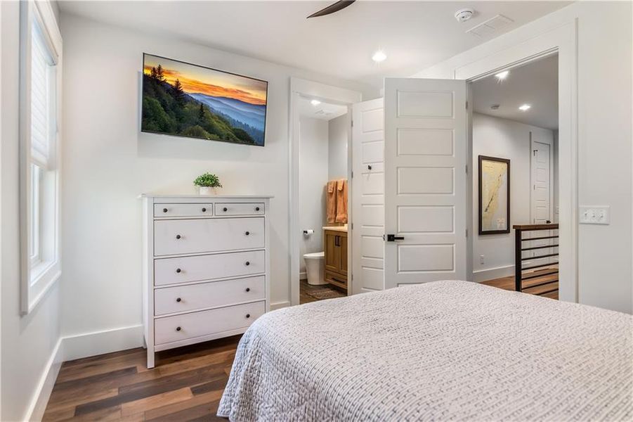 Furnished interior view inside a new home in , Ellijay (Image 8).
