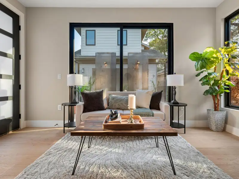 Furnished interior view inside a new home in , Austin (Image 4).