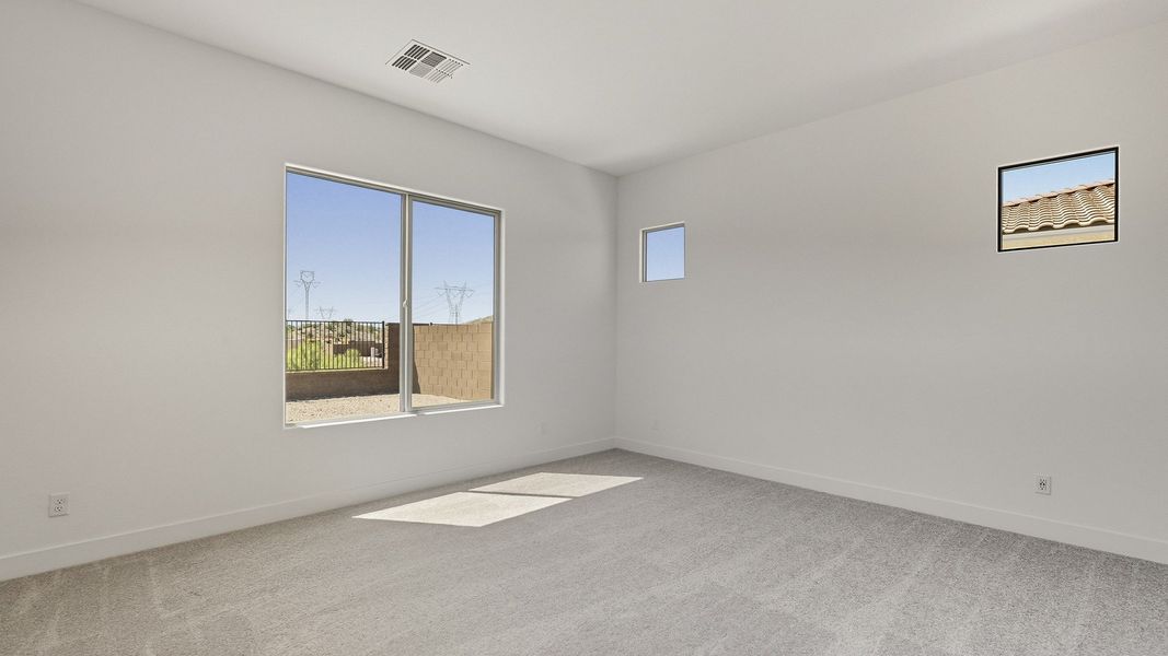 Furnished interior view inside a new home in Hacienda at Estrella, Goodyear (Image 20).