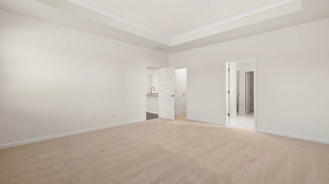 Spacious, unfurnished interior of a new home in The Gates at Pates Creek, Hampton (Image 21).