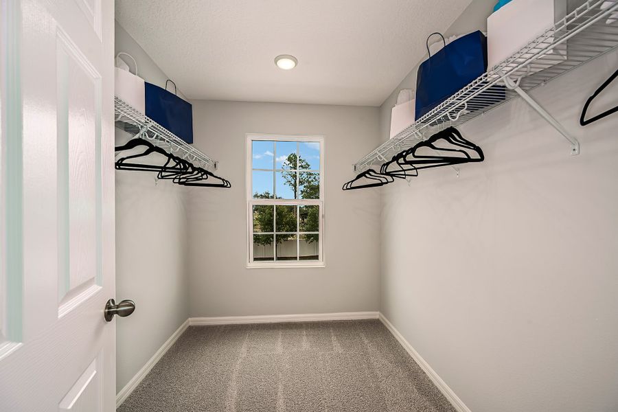 Primary Closet - Sanibel Floorplan