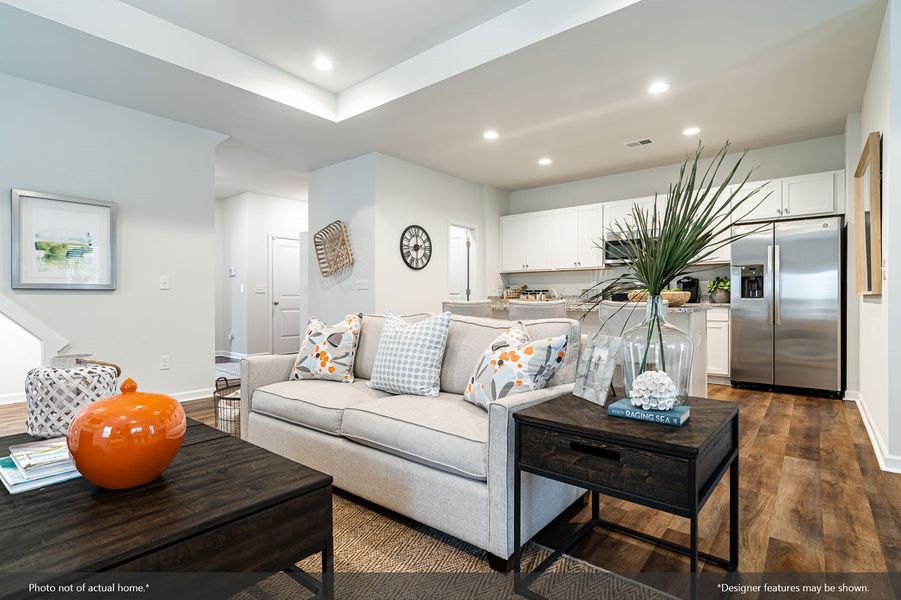 Furnished interior view inside a new home in Creekside Ridge, Batesburg-Leesville (Image 13).