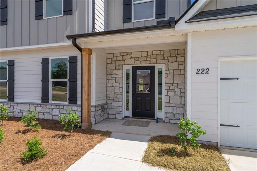Exterior details and patio area of a home in , Good Hope (Image 4).