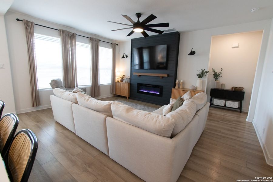 Furnished interior view inside a new home in , Spring Branch (Image 22). Furnished interior view inside a new home in , Spring Branch (Image 22).