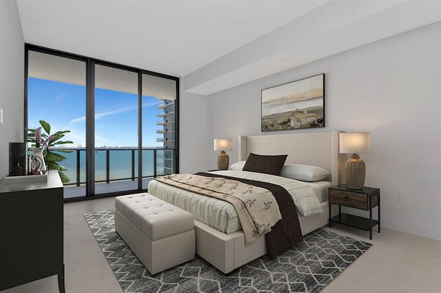 Furnished interior view inside a new home in , Tampa (Image 14).