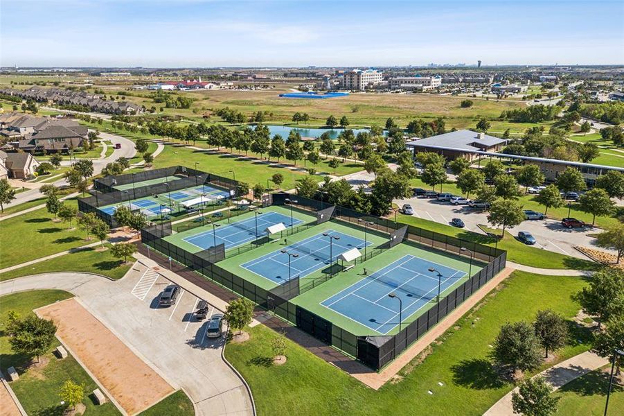 Tennis, Pickleball and Basketball courts