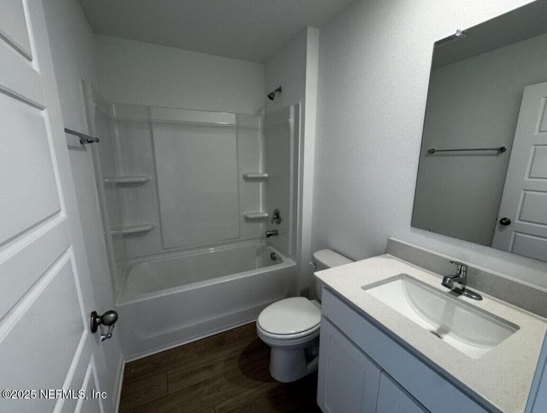 Furnished interior view inside a new home in The Arbors, Jacksonville (Image 13). Furnished interior view inside a new home in The Arbors, Jacksonville (Image 13).