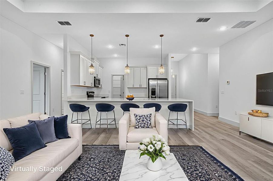 Furnished interior view inside a new home in , North Port (Image 35).