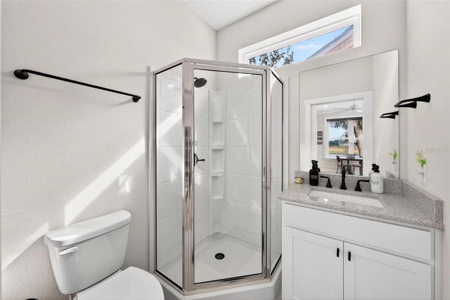 Furnished interior view inside a new home in , Oxford (Image 53).