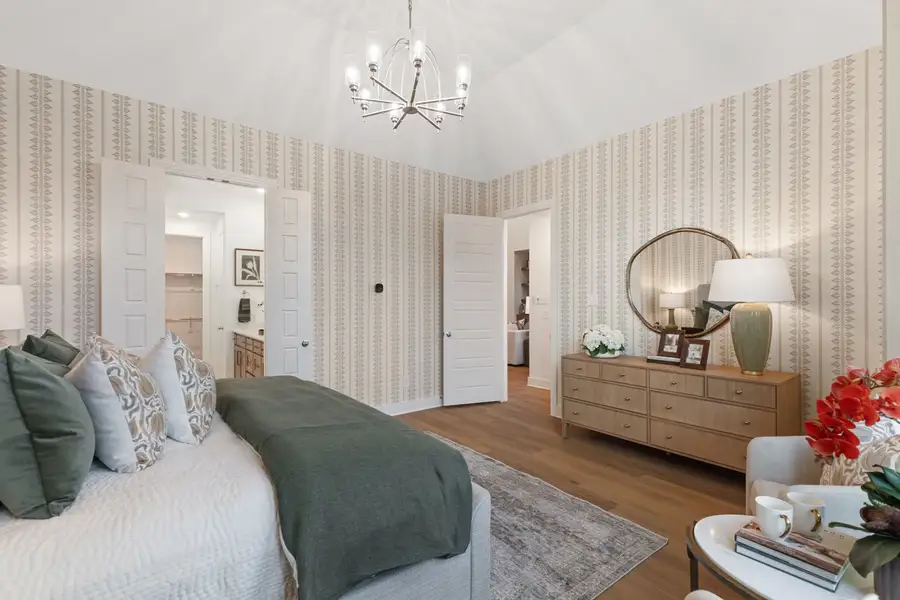 Representative Primary Bedroom - some options shown