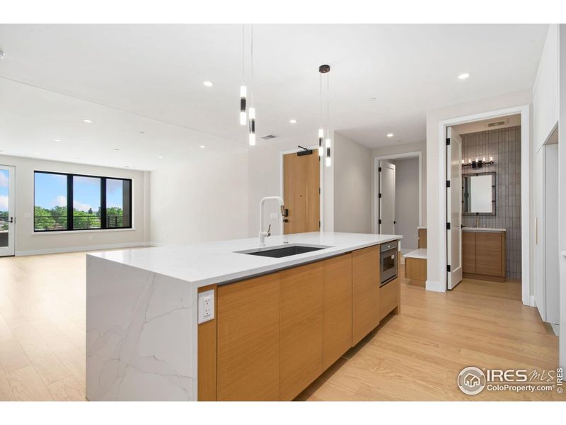 Plenty of kitchen storage