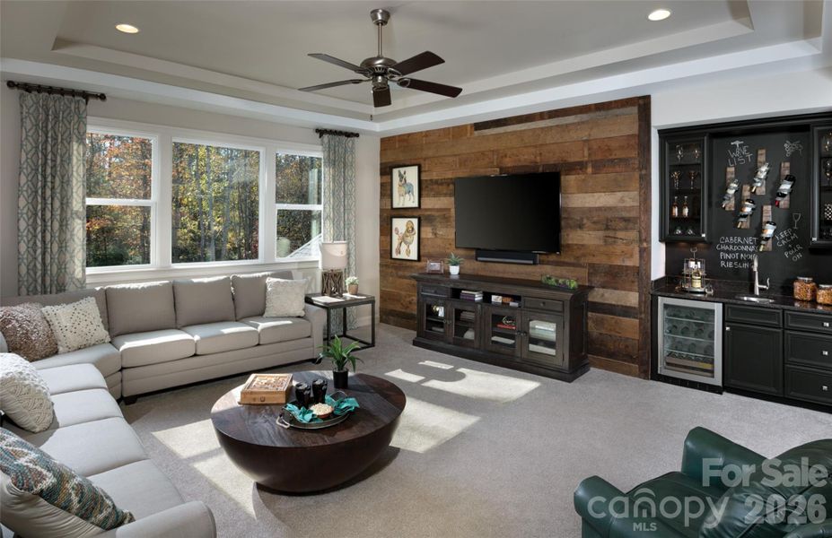 Furnished interior view inside a new home in , Belmont (Image 4).