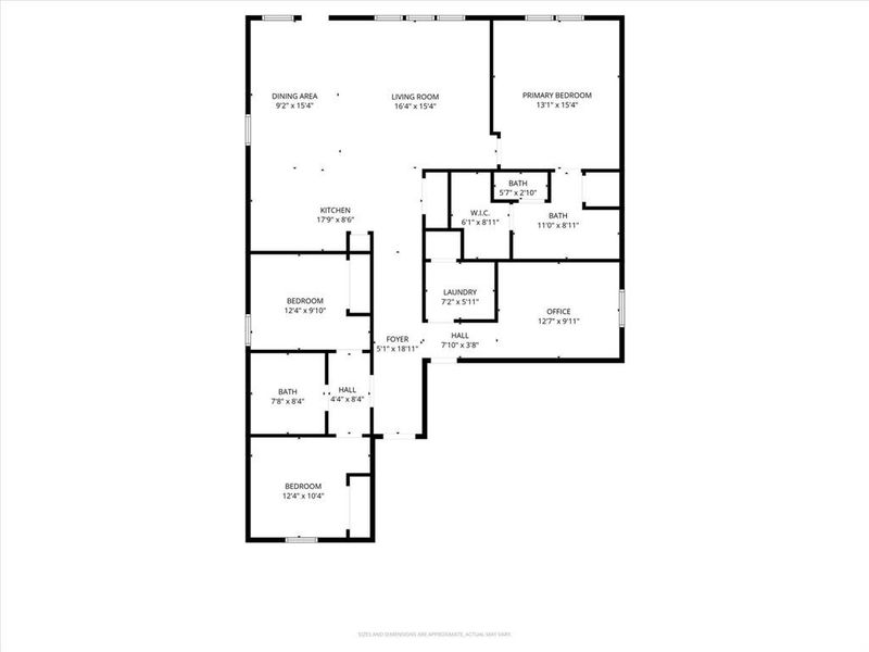 2D floor plan layout of this home in , Crandall, TX (Image 5).