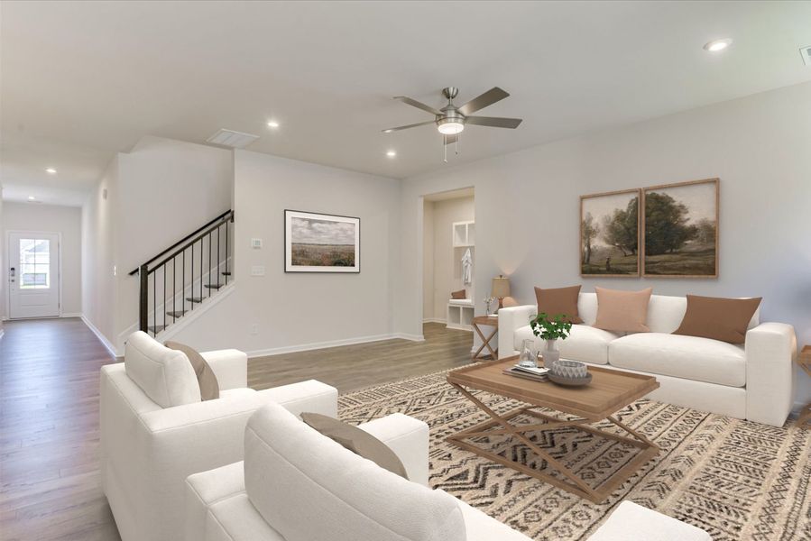 Representative furnished interior of a home built from the The Orchard by Stanley Martin Homes in Boykin Hills, Chapin (Image 14).