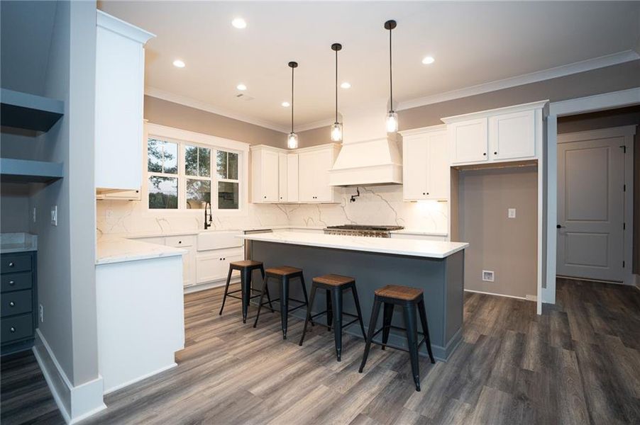 Furnished interior view inside a new home in , Cumming (Image 16).