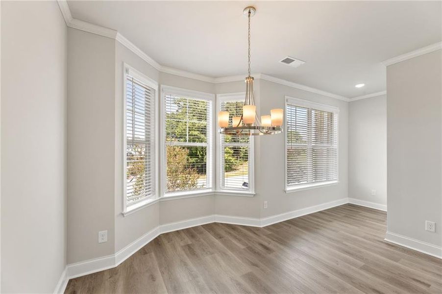 Spacious, unfurnished interior of a new home in Towns at Enclave, Lawrenceville (Image 22).