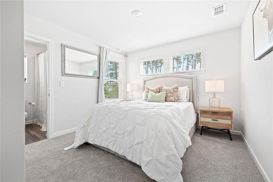 Furnished interior view inside a new home in , Mableton (Image 23).