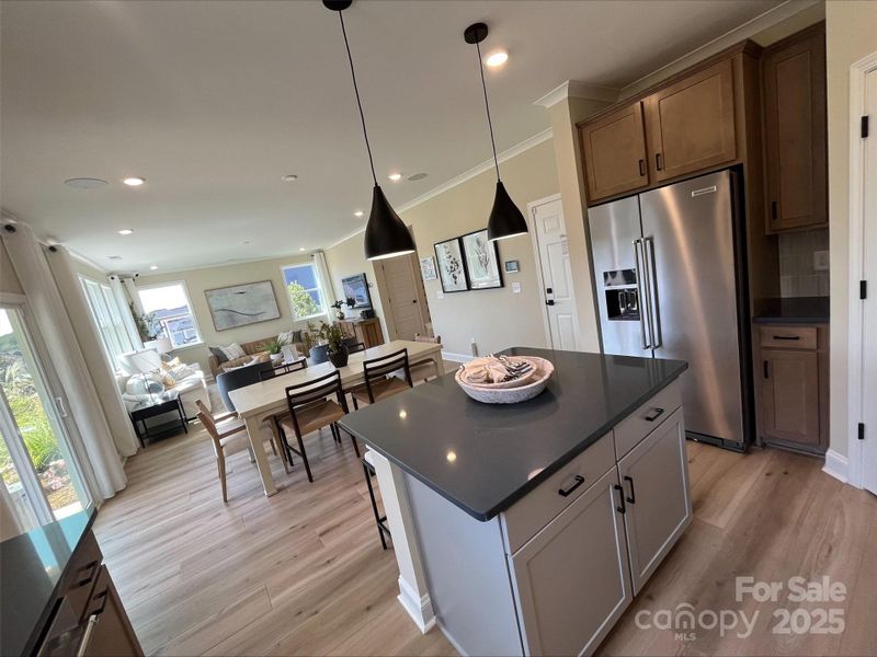 Furnished interior view inside a new home in Sheffield, Indian Trail (Image 9).